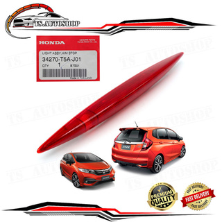 ไฟเบรคดวงที่ 3 สีแดง แท้ LED Honda Jazz Fit GK Hatchback ขนาด 41.5x5x4.5 จำนวน 1 Piece ปี 2015 - 2019