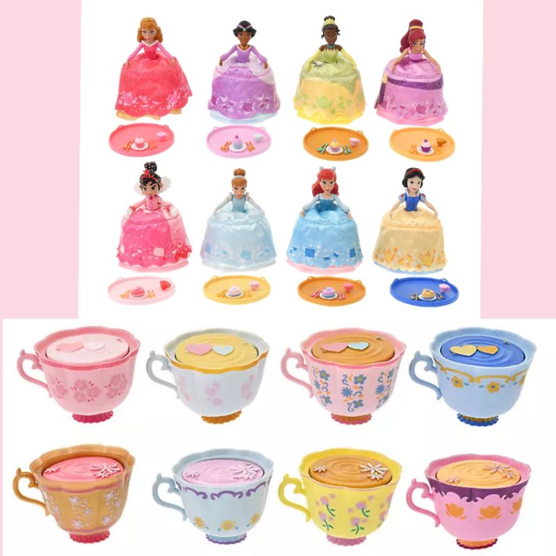 disney princess​ tea cup โมเดล เจ้าหญิง​ดิสนีย์​ ถ้วยน้ำชา