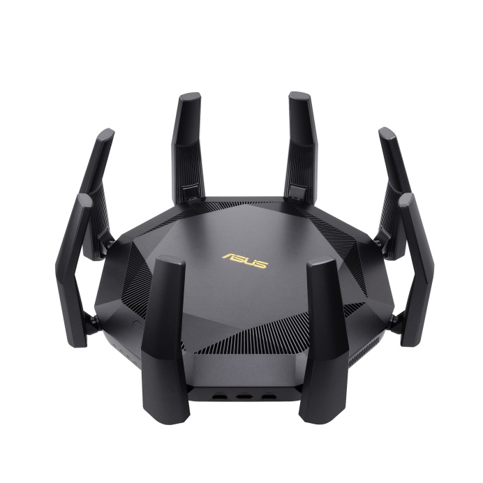 Asus RT-AX89X 12-stream AX6000 Dual Band WiFi 6 (802.11ax) Router supporting MU-MIMO and OFDMA techn
