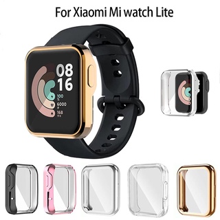 Xiaomi Mi Watch Lite เคส Xiaomi Redmi Mi Watch Lite เคสป้องกันเต็มจอ