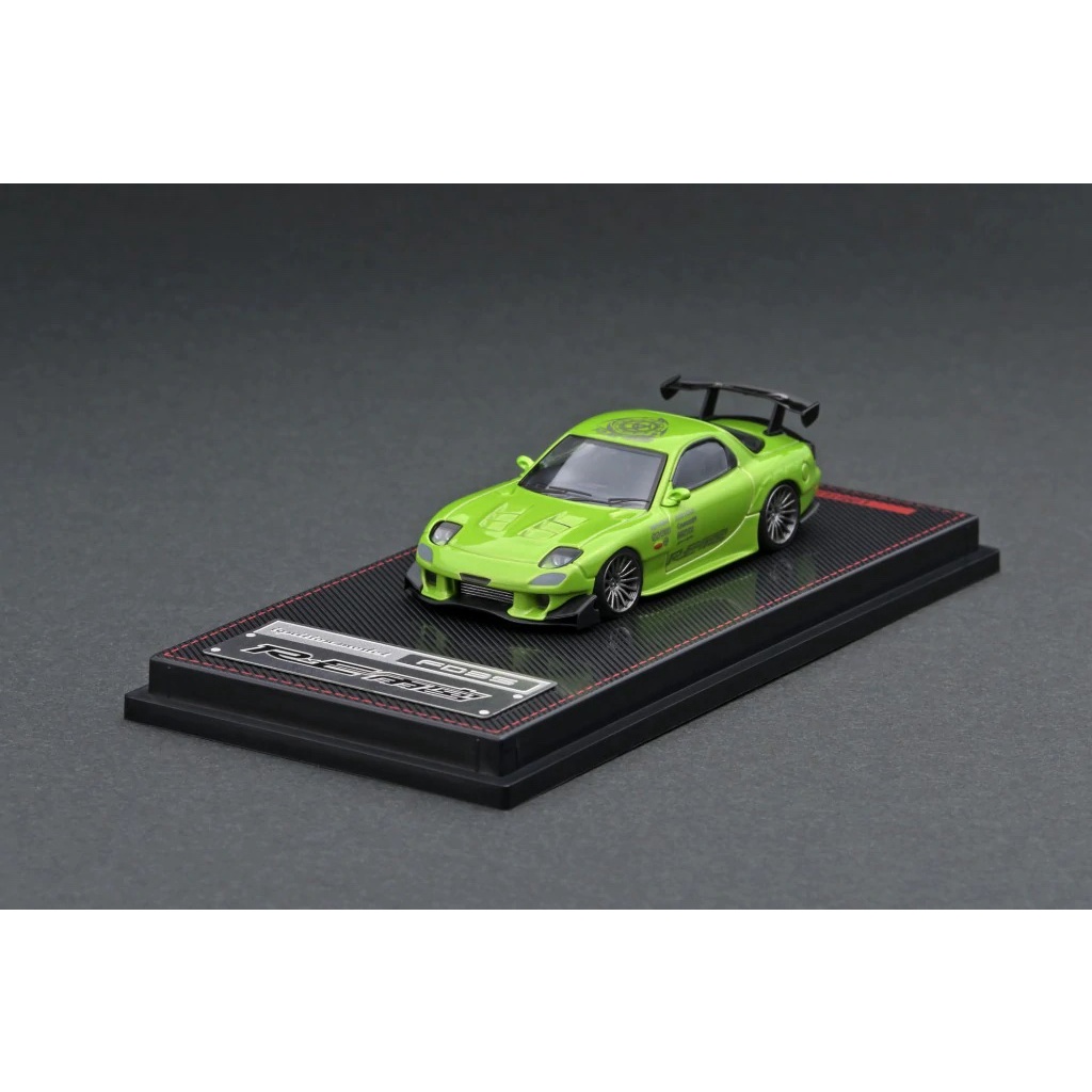 IGNITION MODEL 1/64 IG1947 MAZDA RX-7 (FD3S) RE AMEMIYA GREEN METALLIC