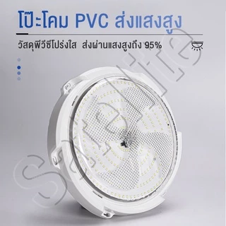 🔥เสียแลกใหม่🔥 ไฟโซล่าเซลล โคมไฟเพดาน 120000W Solar Light แสงวอร์ม/ไฟสีขาว IP68 สว่างอัตโนมัติเมื่อฟ้ามืด ชาร์จไฟอัตโนม