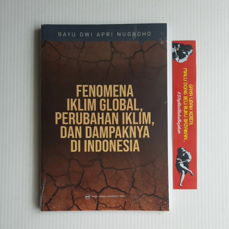หนังสือต้นฉบับของ GLOBAL IKLIM PHENomeena, RECLAIMING IKLIM, และ DAMAGE INDONESIA UGM PUBLISHER 2023