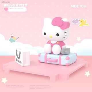 (สปอตสินค้า)☃HelloKitty Happy Moment Series กล่องตาบอด Kitty Kitty น่ารักน่ารัก Micro Box ของขวัญเด็กผู้หญิงน่ารัก