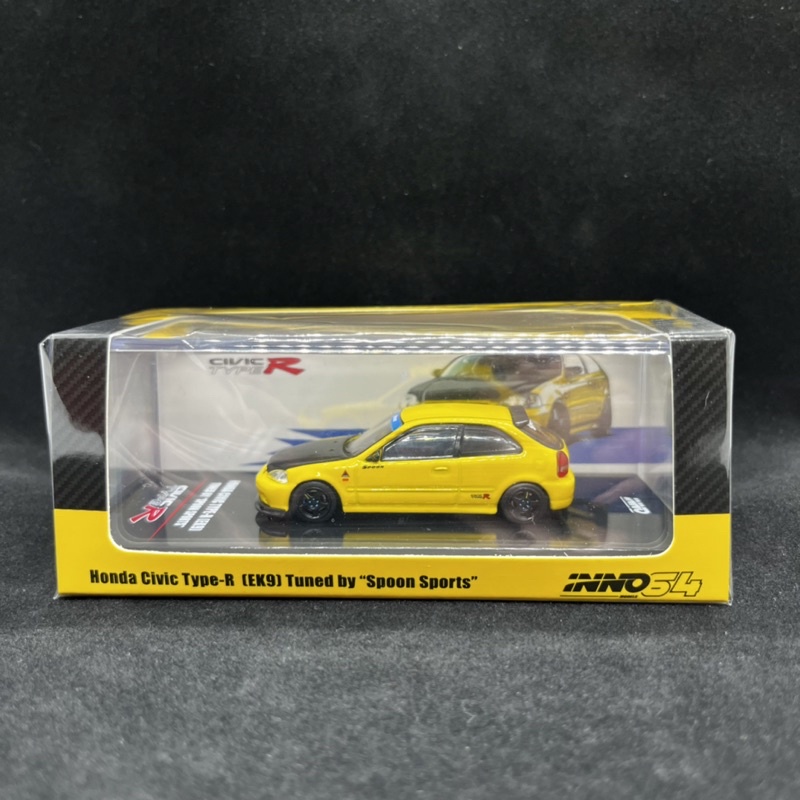 Honda Civic TypeR EK9 Yellow - Inno64