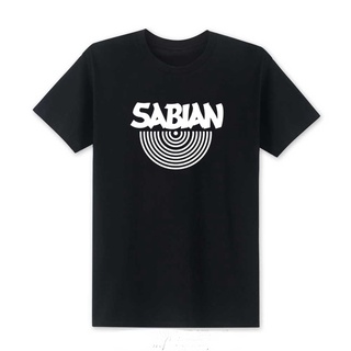 เสื้อยืดคอกลม☫◇แฟชั่น Sabian Men T เสื้อ Harajuku พิมพ์เสื้อแขนสั้นเพลงผู้ชาย T เสื้อผู้หญิงผู้ชายเสื้อแขนสั้น Camisetas