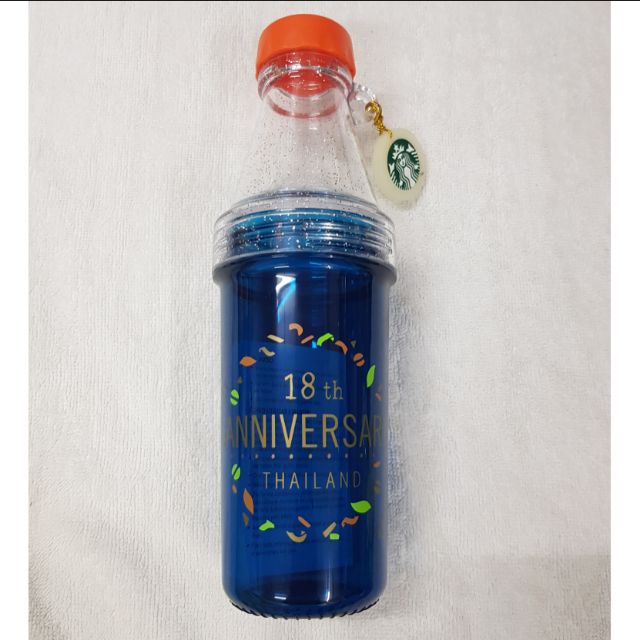 **ส่งฟรี** Starbucks 18th anniversary milk bottle
