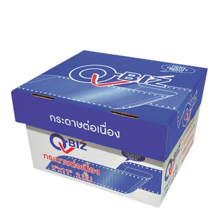 คิวบิซ กระดาษต่อเนื่อง 9x11 นิ้ว 1 ชั้น x 2000 ชุด Continuous paper cubic 9x11 inches, 1 ply x 2000 sets