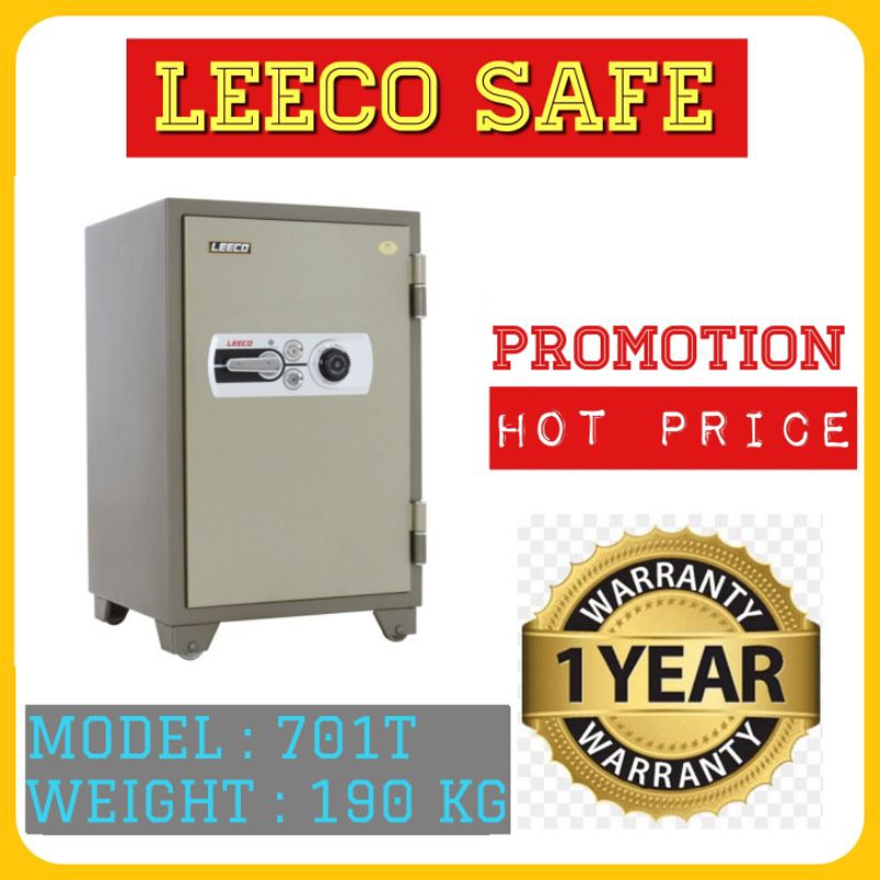 ตู้นิรภัย ตู้เซฟ Leeco safe รุ่น 701T น้ำหนัก 190 kg