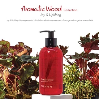 THANN Aromatic Wood Aromatherapy Shower Gel 320ml. ทำความสะอาดผิว พร้อมคืนความชุ่มชื้นและมีชีวิตชีวา