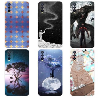 เคส วีโว่ VIVO Y20 2021 Case การ์ตูน Soft TPU เคสซิลิโคน โทรศัพท์มือถือ Back Cover For VIVO Y20 2021 เคส