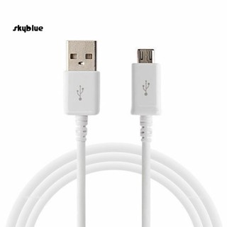 (skbl) micro usb สายเคเบิ้ลชาร์จสําหรับ galaxy s 7 s 6 edge note 5 note 4 android