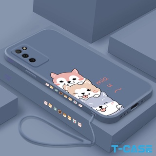 เคส Samsung A02S A03S A02 A01 A03 A03 Core A01 Core Silicone Soft Case Lovely dog Case TGG