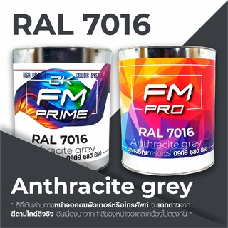 สี RAL7016 Anthracite grey