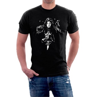 [S-5XL]เสื้อยืดลําลอง แขนสั้น พิมพ์ลาย John Snow เข้ากับทุกการแต่งกาย สําหรับผู้ชาย 640647