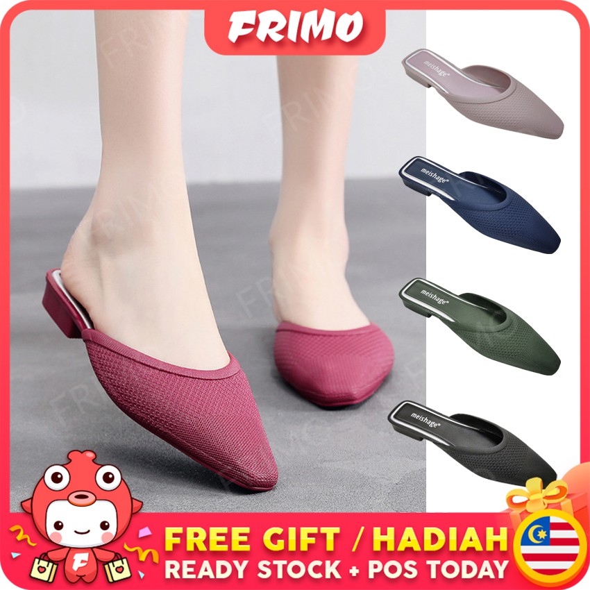 FRIMO Nene Highheel รองเท้าแตะผู้หญิงรองเท้าส้นสูง Kasut รองเท้าแตะ Lady Perempuan Wanita GRIMO ks08
