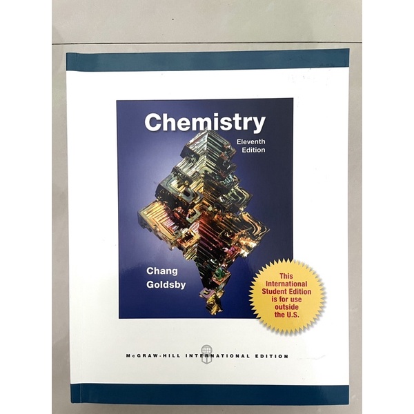 พร้อมส่ง textbook เคมี Chemistry (ISE) (7th) by Chang, Raymond / Goldsby, Kenneth