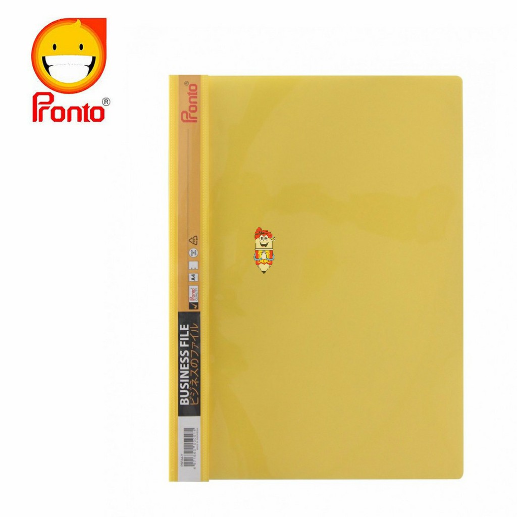 ไฟล์ธุรกิจ PRONTO สีเหลือง