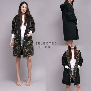 2Way Camouflage Hoody Coat