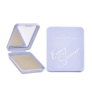 Evory Snow Whitening & Oil Control Foundation Powder SPF 30 PA++ Cute Press (Compact) คิวท์เพรส อิเวอรี่ สโนว์ แป้งพัฟ