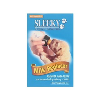 Sleeky Milk Replacer 300g For over 3 days Puppy สลิคกี้ อาหารแทนนมสำหรับลูกสุนัข 3 วันขึ้นไป ขนาด 300 กรัม