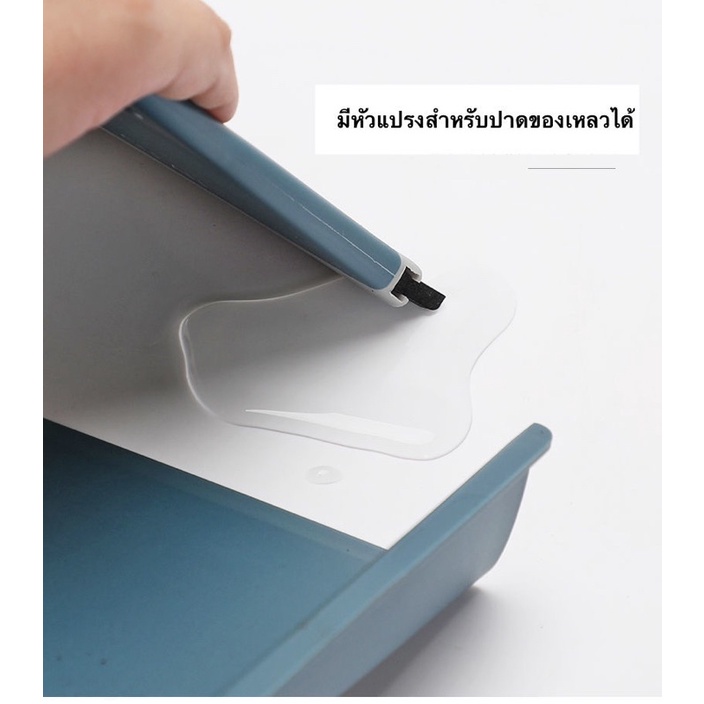 ชุดแปรงปัดผงกาแฟเครื่องบดกาแฟสด 1ชุดมี3 ชิ้น ที่ลองผง แปรงปัดและแปรงปาดของเหลว - รูปที่ 6