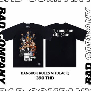 [LEEE]Badcompany เสื้อยืดสกรีนลาย "GTA Thailand" คอกลม