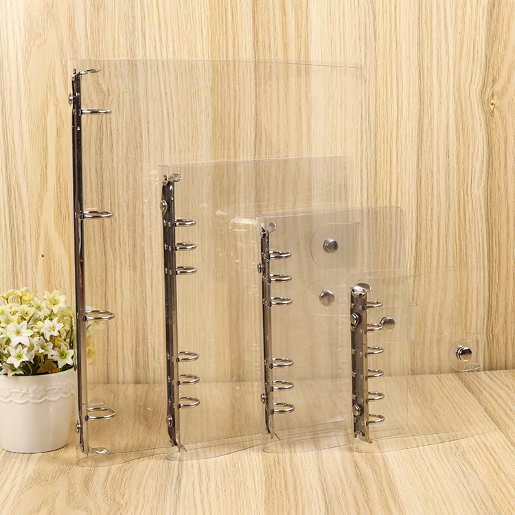 Creative โปร่งใส pvc Binder Binder ฝาครอบ A4/A5/A6/A7 Binder Binder ฝาครอบ Binder Planner Binder โน้