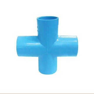 ข้อต่อPVC สี่ทาง พีวีซี pvc ขนาด 21/2" - 4"