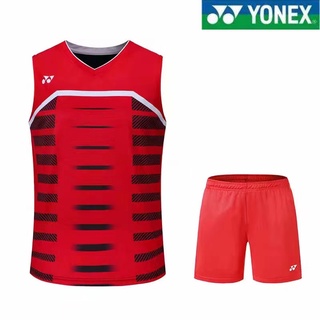 Yonex เสื้อผ้าแบดมินตัน ปิงปอง ระบายอากาศ แห้งเร็ว สําหรับผู้ชาย และผู้หญิง