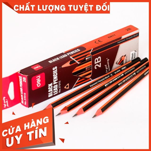 Deli Pencil 2B 37015 1 ชิ้น