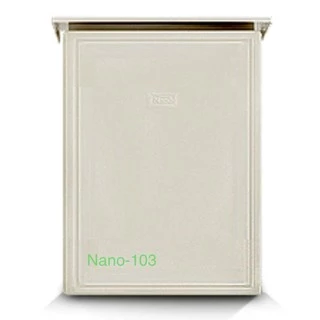 ตู้กันน้ำ ตู้พลาสติกกันน้ำ ฝาทึบ ฝาใส ตู้ไฟNano Nano101 Nano102 Nano103 สีขาว สีดำ