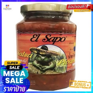 ถูกที่สุดแล้วววแม่ El Sapo Picante Salsa 350g เอล ซาโป ปิกันเต้ ซัลซ่า ซอสเผ็ด