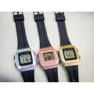 Casio Standard Digital นาฬิกาข้อมือผู้ชาย/หญิง สายเรซิ่น รุ่น F-201WAM ของแท้ รับประกัน 1 ปี