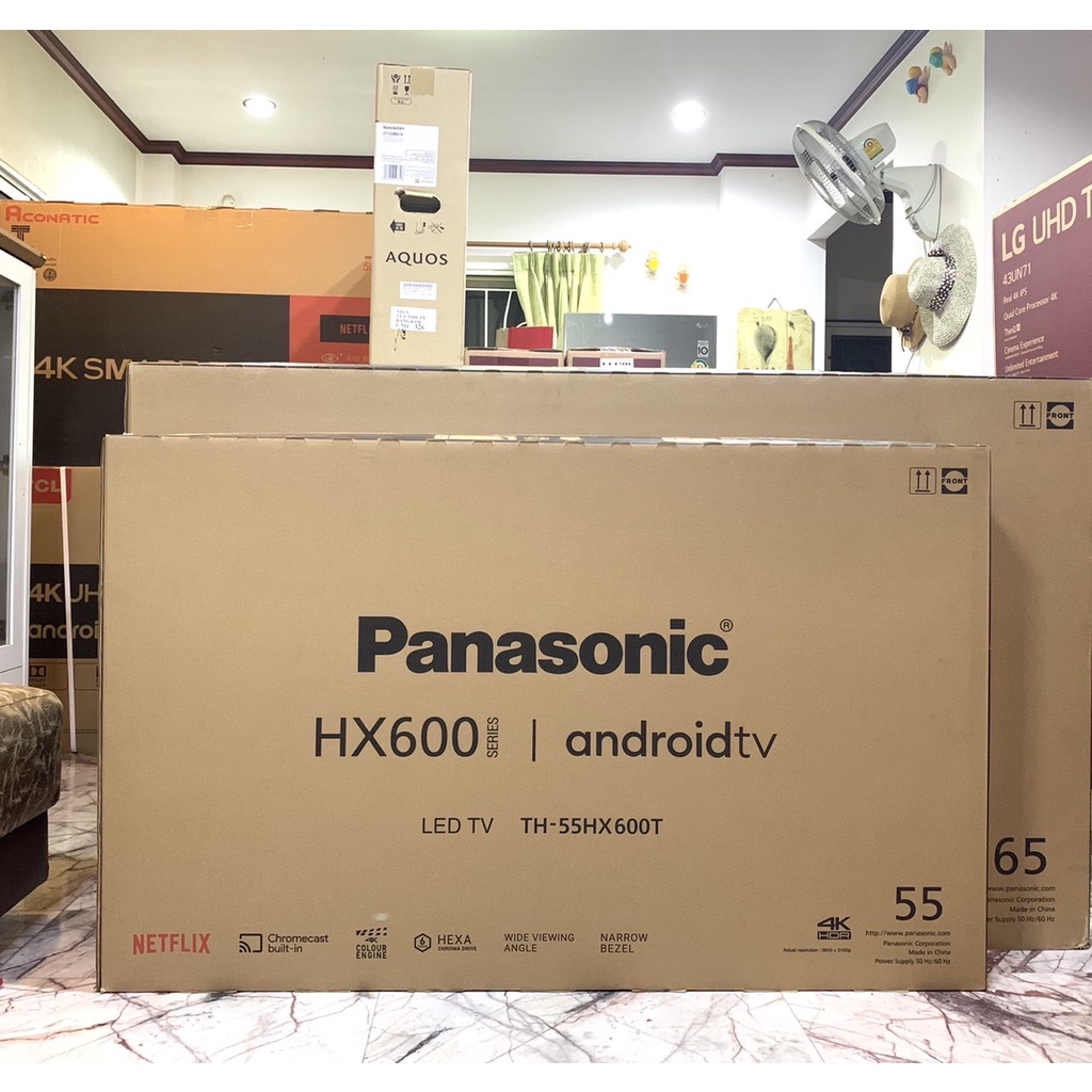 TV Panasonic 55 นิ้ว Android 10 รุ่นTH-55HX600T รุ่นใหม่ปี 2020