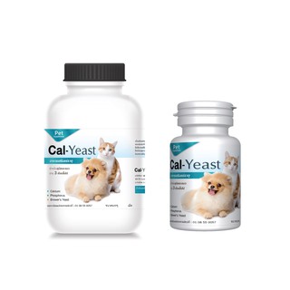 Daisuki cal-yeast วิตามินสำหรับสุนัขและแมว ไดสุกิ แคลยีสต์x1 กระปุก