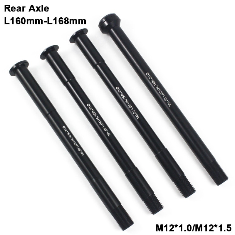 แกนปลดดุมเพลาล้อจักรยาน แบบปลดเร็ว L120 L121 L123 L126 L128 M12x1.5 M12x1.0