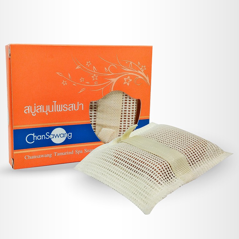 *ลด50%สูงสุด100ในไลฟ์*สบู่สปาขัดผิว (Herbal Spa Soap) จันทร์สว่าง