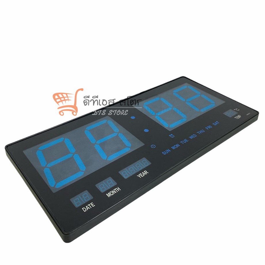 JH46224 นาฬิกาดิจิตอล นาฬิกาแวขนติดผนัง LED DIGITAL CLOCK นาฬิกา
