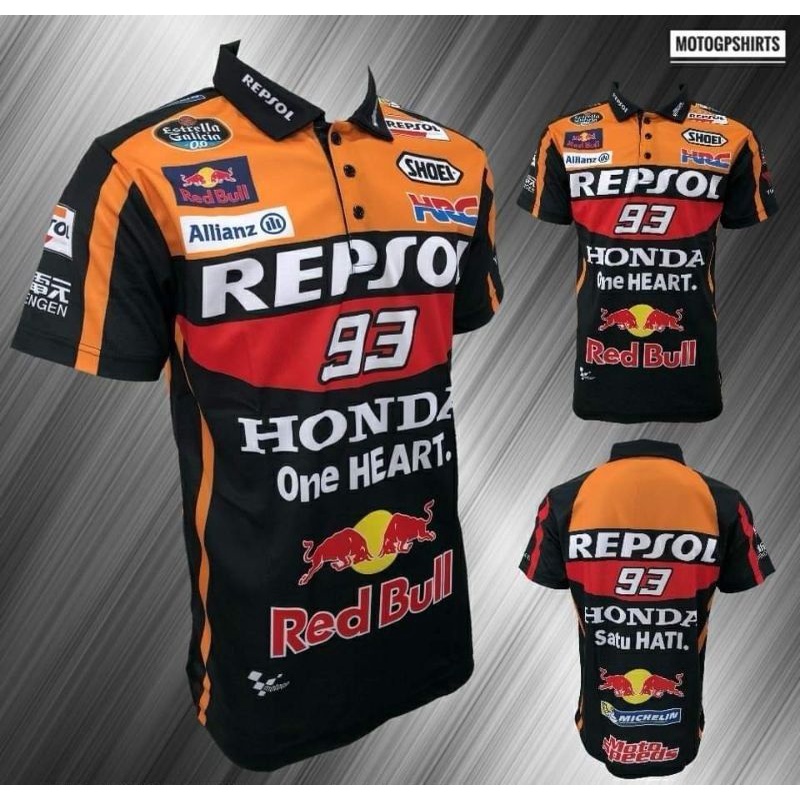 เสื้อ MotoGp ลาย Honda Repsol