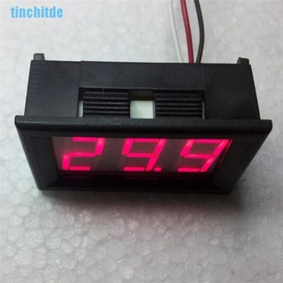 (Tinchitde) เครื่องทดสอบแรงดันไฟฟ้าดิจิทัล Dc 0-30V Red Lw