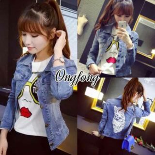 มาใหม่จ้าเสื้อคลุมลายเก๋สวยม้ากจ้า emsฟรีคร้า