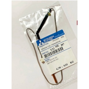 หางเซ็นเซอร์น้ำแข็ง แอร์มิตซู Mitsubishi electric อะไหล่แท้จากศูนย์ E22 90B 307