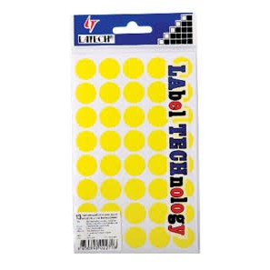 สติกเกอร์กระดาษสีวงกลม16มม. LATECH C-302 (240ดวง/แพ็ค) - รูปที่ 3