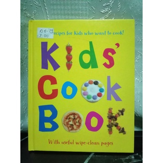 Kids Cook Book with Useful Wipe -clean pages-69