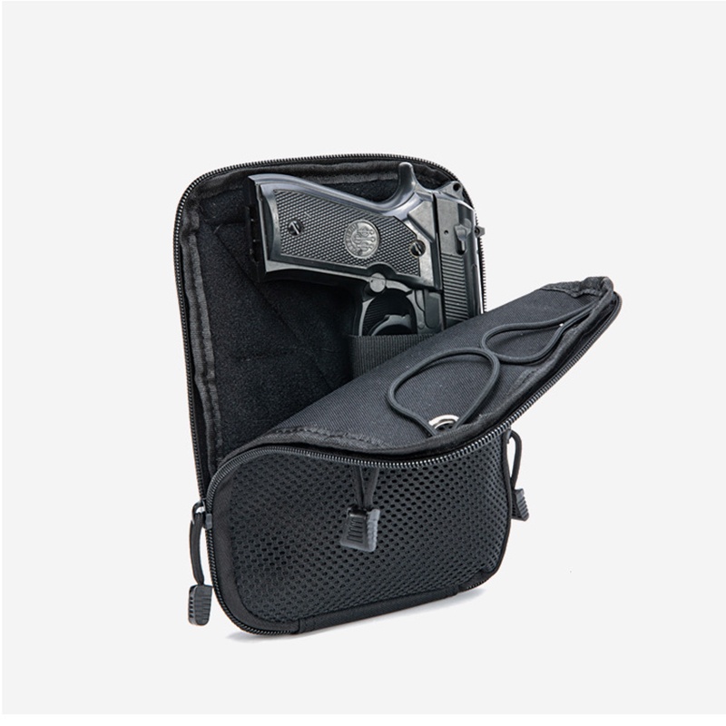 Military Tactical Pistol Gun Bag Concealed Carry Glock Universal