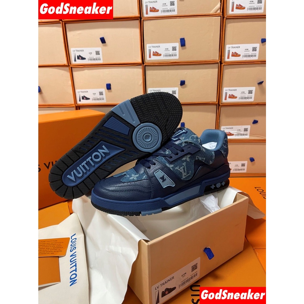 [ พร้อมส่ง ] LV Trainer x Nigo Blue Demin 40 - 46 [ ORI ]