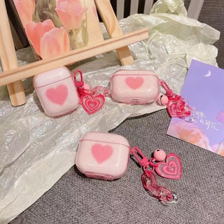 🔥จัดส่งภายใน24ชั่วโมง🔥เคสแอร์พอร์ต 2 1 Case Airpod 3 pro รูปหัวใจ การป้องกันการตก ซิลิโคนนิ่ม Soft Case Airpod gen 3 202