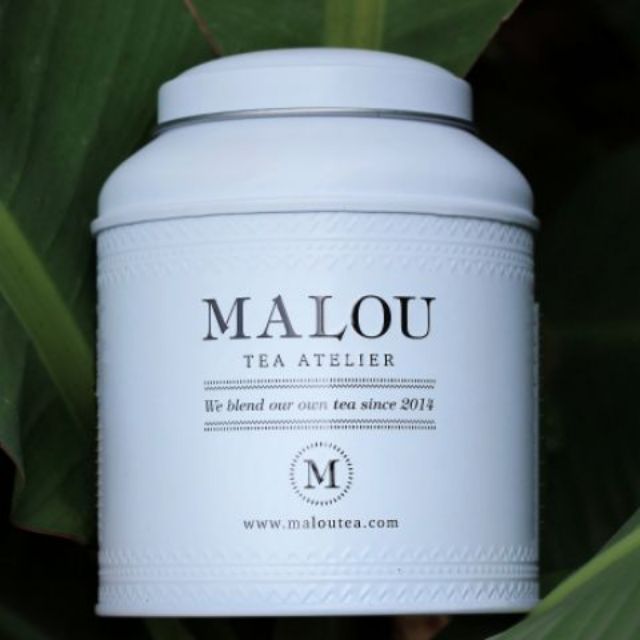 Malou Tea - Rooibos Rose Lavender ชาเเดงรอยบอล กุหลาบเเละวาเวนเดอร์ ไม่มีคาเฟอีน (25g. / 50g.)