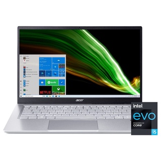 Acer Swift 3SF314-511-55NA (NX.ABNST.005)Core i5-1135G7/8GB/512GB SSD/14.0"FHD IPS/Win10 Home+Office 2019/Warranty2Y